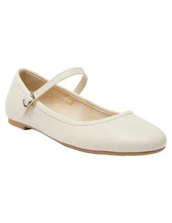 Ravella Sweet Flat Shoes in Nude