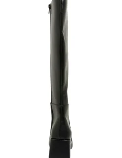 Ravella Tabby Black Smooth Boots
