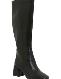 Ravella Tabby Black Smooth Boots