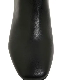 Ravella Tabby Black Smooth Boots