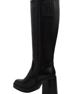 Ravella Tahlia Knee Boots in Black