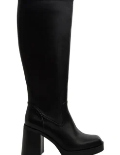 Ravella Tahlia Knee Boots in Black