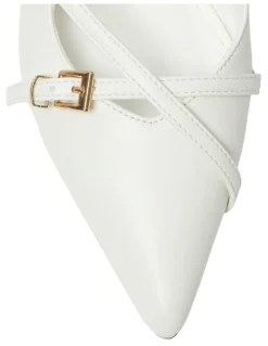 Ravella Veronica Heeled Shoes in White