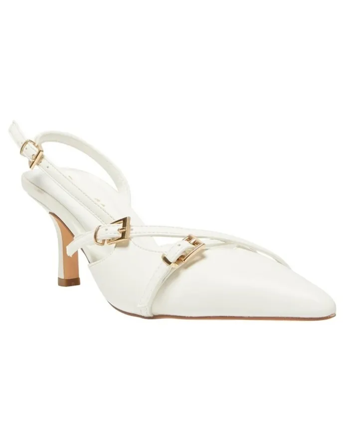 Ravella Veronica Heeled Shoes in White