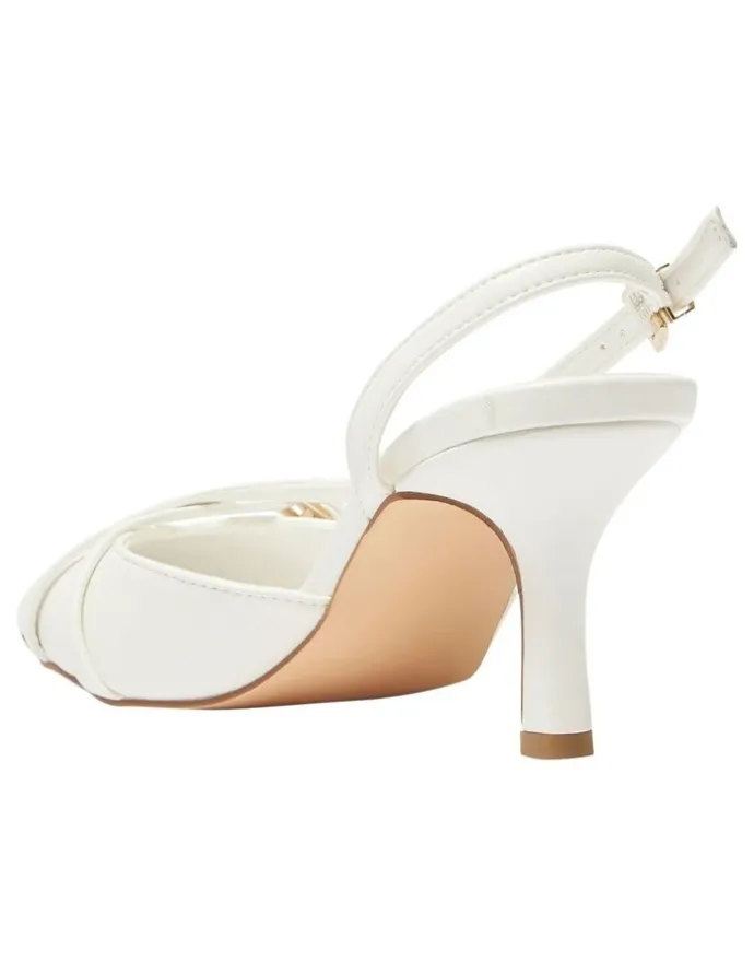 Ravella Veronica Heeled Shoes in White
