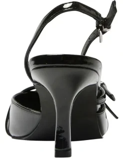 Ravella Veronica Heeled Shoes in Black Patent