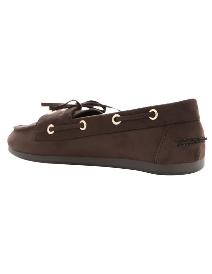 Ravella Watson Loafers in Chocolate Micro