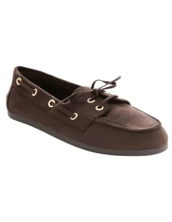 Ravella Watson Loafers in Chocolate Micro