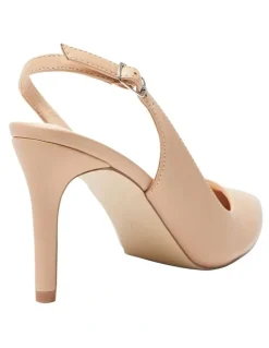 Ravella Whiz Heeled Shoes In Nude Smooth