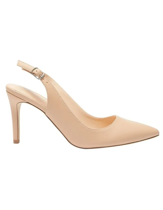 Ravella Whiz Heeled Shoes In Nude Smooth