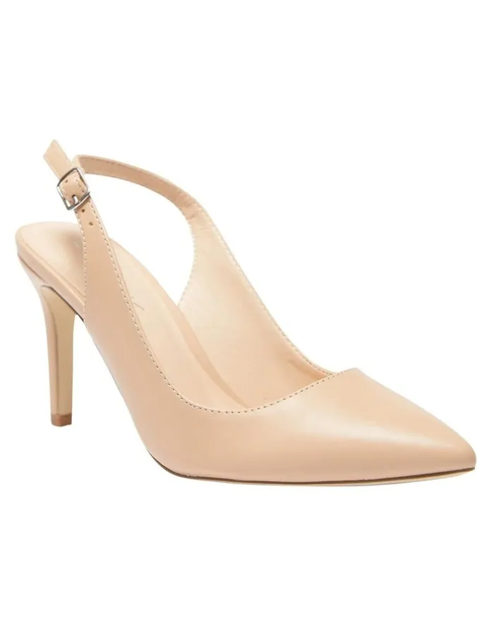 Ravella Whiz Heeled Shoes In Nude Smooth