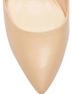 Ravella Whiz Heeled Shoes In Nude Smooth
