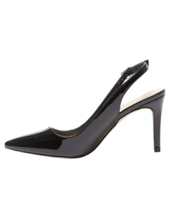 Ravella Whiz Heeled Shoes In Black Patent