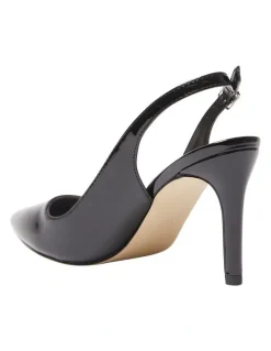 Ravella Whiz Heeled Shoes In Black Patent