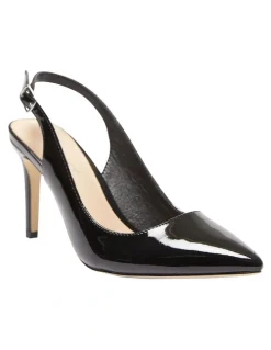 Ravella Whiz Heeled Shoes In Black Patent