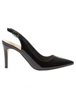 Ravella Whiz Heeled Shoes In Black Patent