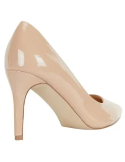 Ravella Wild Nude Patent Heeled Shoes