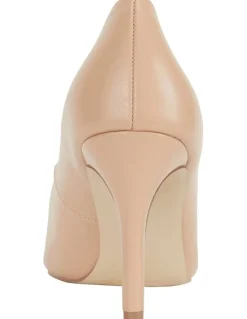 Ravella Wild Nude Smooth Heeled Shoes
