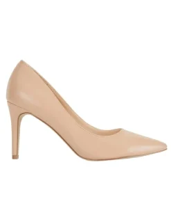 Ravella Wild Nude Smooth Heeled Shoes