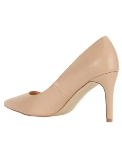 Ravella Wild Nude Smooth Heeled Shoes