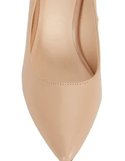 Ravella Wild Nude Smooth Heeled Shoes