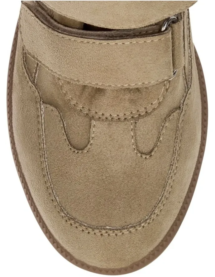 Ravella Willow Sneakers in Taupe Micro