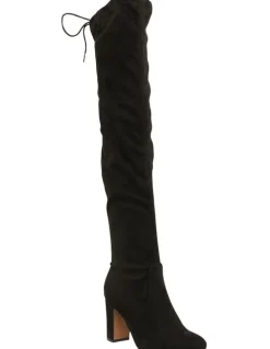 Ravella Zest Boots in Black Micro