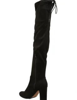 Ravella Zest Boots in Black Micro