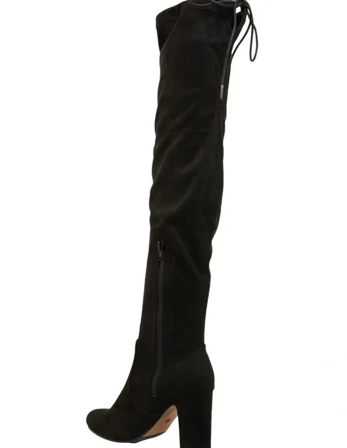 Ravella Zest Boots in Black Micro