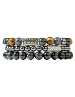 Rebel & Rose Tiger Blues Bracelet 8mm in Blue