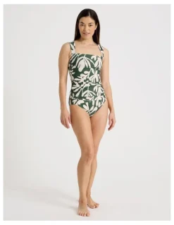 Regatta Jennifer Tankini in Olive Floral Print