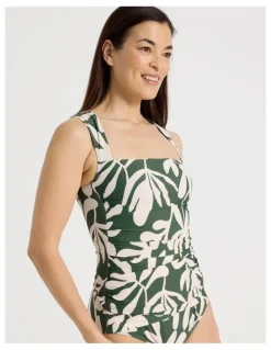 Regatta Jennifer Tankini in Olive Floral Print