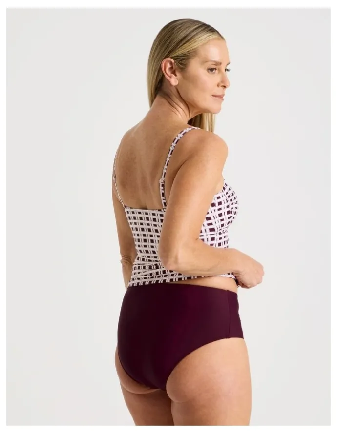 Regatta Kirsty Full Bikini Bottom in Plum