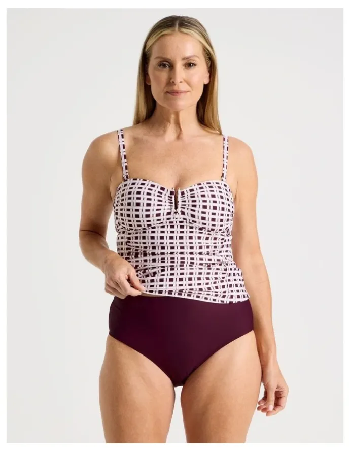Regatta Kirsty Full Bikini Bottom in Plum