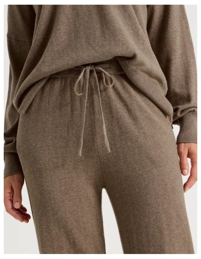 Regatta Knit Sleep Pants in Malt Marle