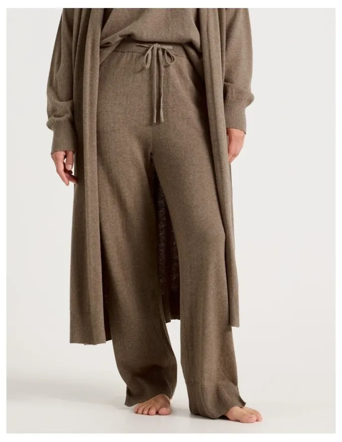 Regatta Knit Sleep Pants in Malt Marle