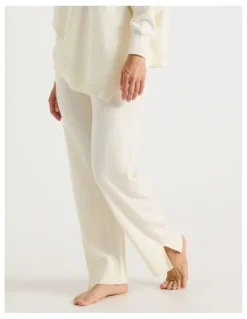 Regatta Knit Sleep Pants in White