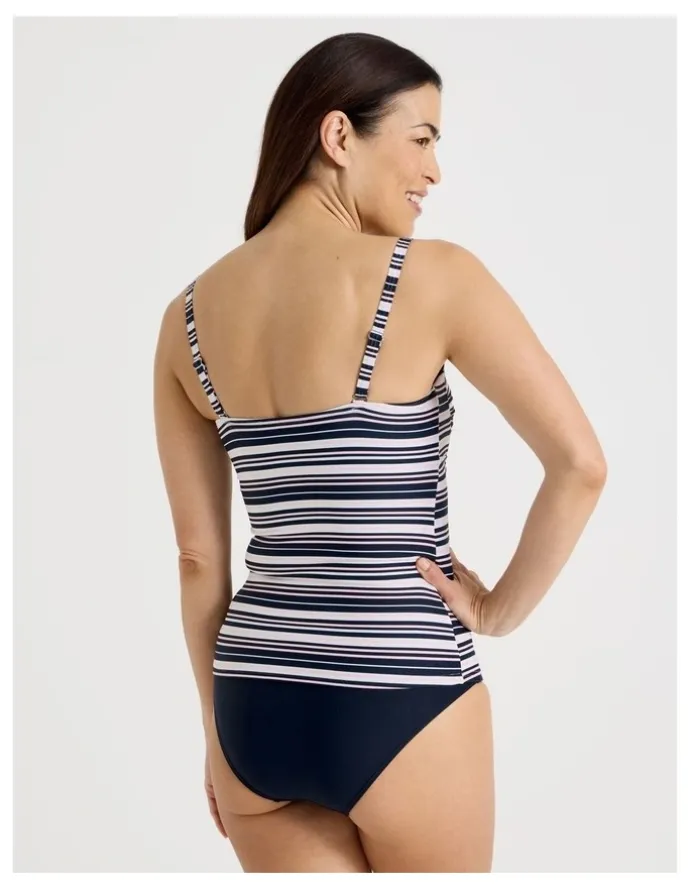 Regatta Laura Tankini in Midnight Stripe Print