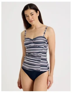 Regatta Laura Tankini in Midnight Stripe Print