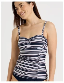 Regatta Laura Tankini in Midnight Stripe Print