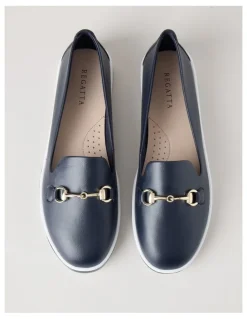 Regatta Lorne Flat Shoes in Navy