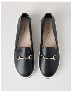 Regatta Lorne Flat Shoes in Black