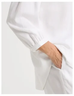 Regatta Relaxed Sleep Pants in White