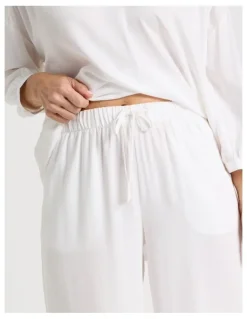 Regatta Relaxed Sleep Pants in White