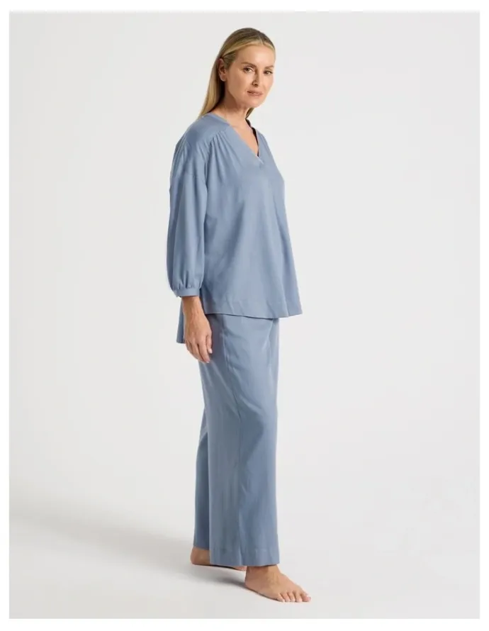 Regatta Relaxed Sleep Pants in Coastal Blue