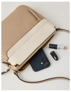 Regatta Riviera Crossbody Bag in Almond Combo