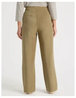 Regatta Straight Leg Smart Pant in Camel