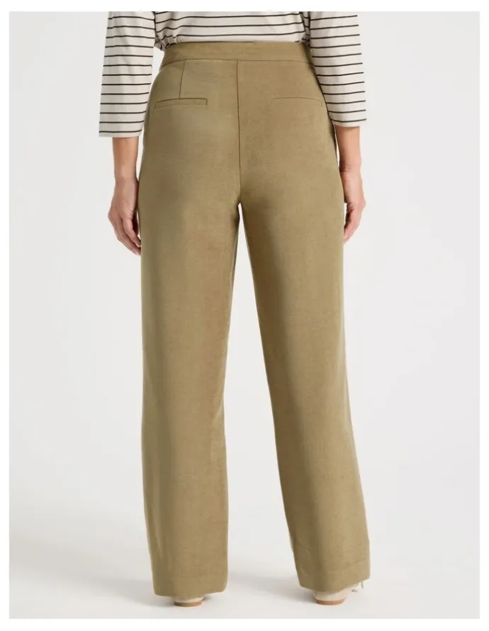 Regatta Straight Leg Smart Pant in Camel