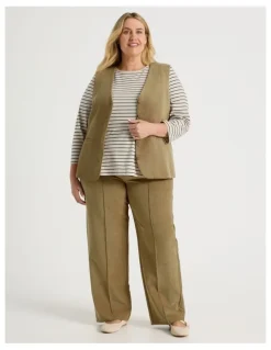 Regatta Straight Leg Smart Pant in Camel