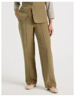 Regatta Straight Leg Smart Pant in Camel